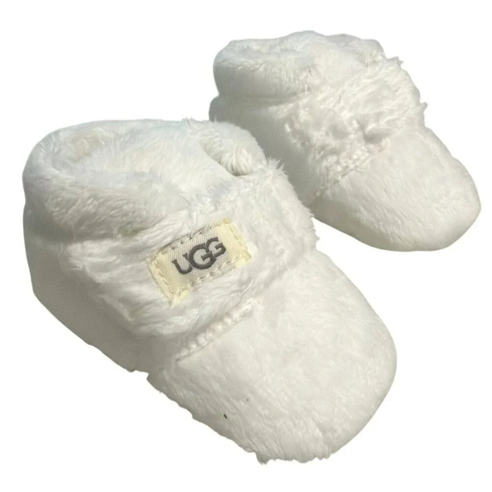 Ugg Baby Booties Bixbee Fur Size 2/3 New